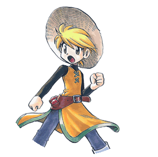 Pokemon trainer Yellow from Pokemon Special (manga)